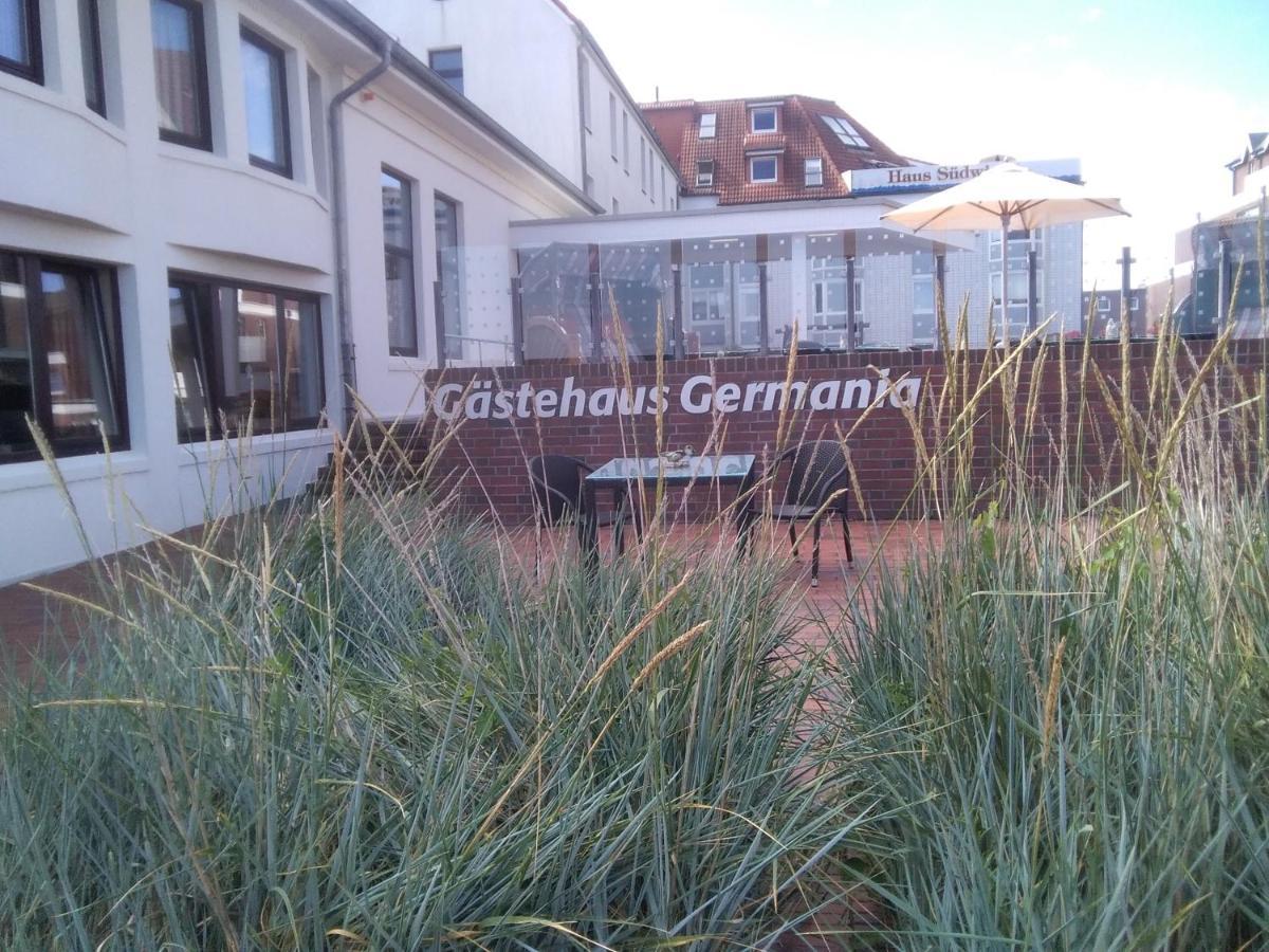 Gaestehaus Germania Wangerooge Exteriör bild