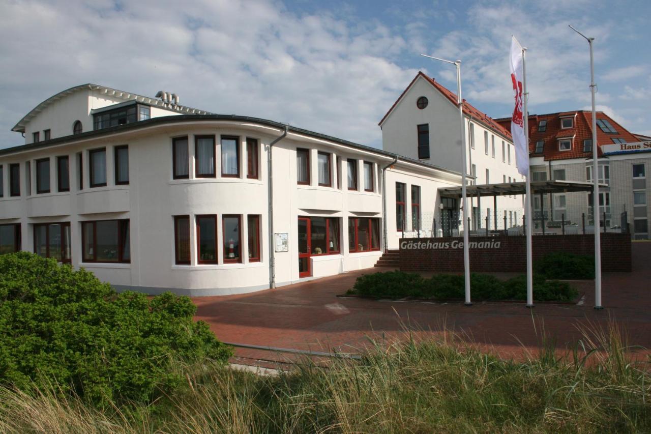 Gaestehaus Germania Wangerooge Exteriör bild