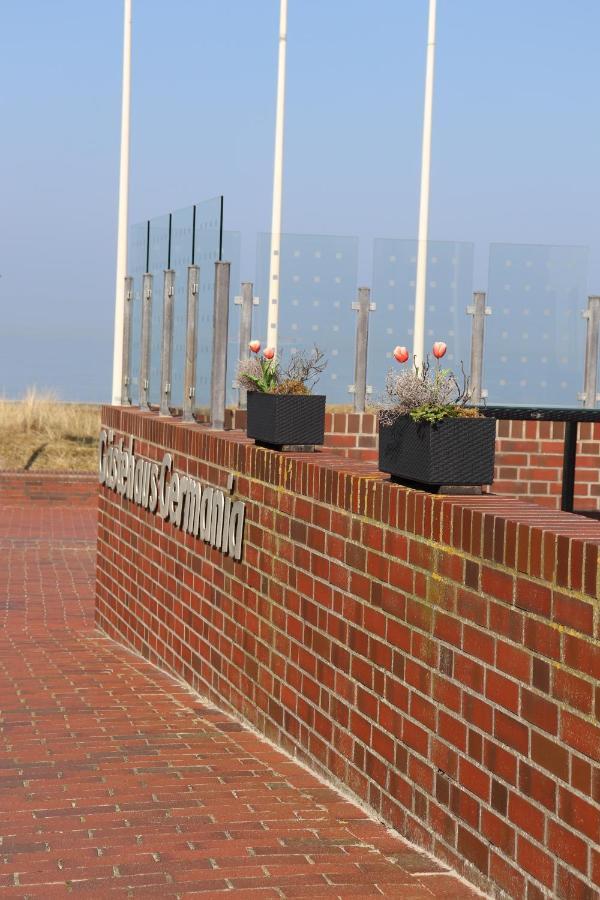 Gaestehaus Germania Wangerooge Exteriör bild